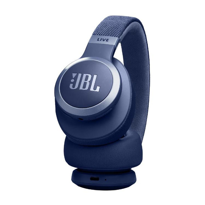 JBL Live 770NC | Écouteurs circum-auriculaires - Sans fil - Bluetooth - Bleu-Sonxplus Drummondville