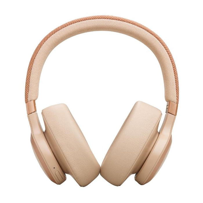 JBL Live 770NC | Écouteurs circum-auriculaires - Sans fil - Bluetooth - Sable-Sonxplus Drummondville