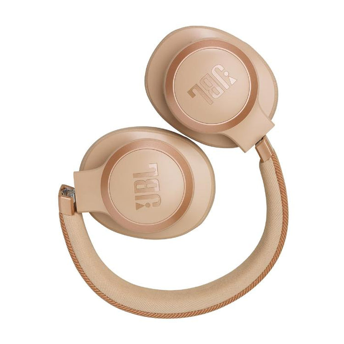 JBL Live 770NC | Écouteurs circum-auriculaires - Sans fil - Bluetooth - Sable-Sonxplus Drummondville