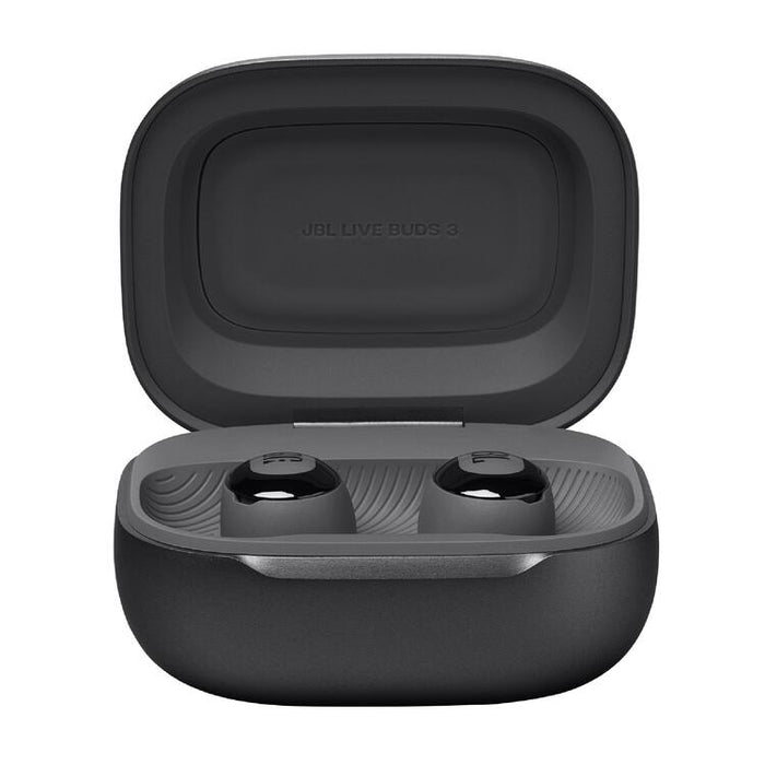 JBL Live Buds 3 | Écouteurs intra-auriculaires - Écran tactile LED 1,45" - Bluetooth - Noir-Sonxplus Drummondville