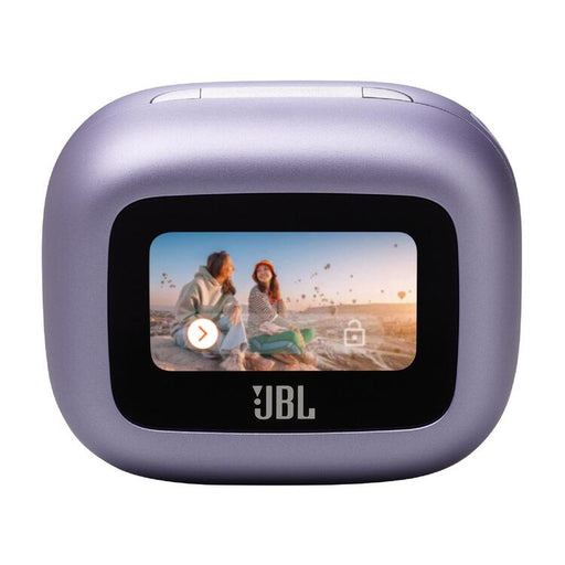 JBL Live Buds 3 | Écouteurs intra-auriculaires - Écran tactile LED 1,45" - Bluetooth - Mauve-Sonxplus Drummondville