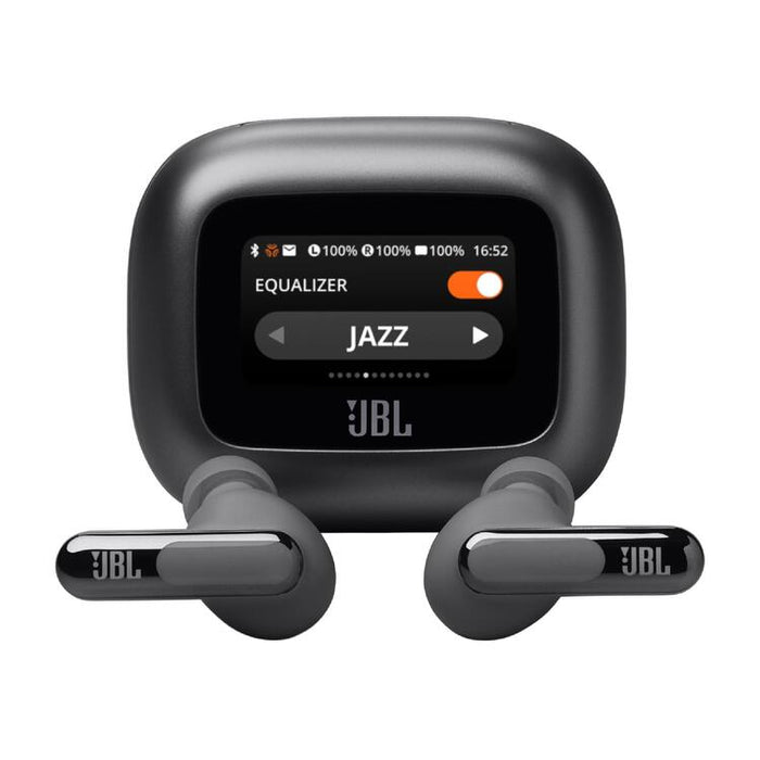 JBL Live Beam 3 | Écouteurs intra-auriculaires - Écran tactile LED 1,45" - Noir-Sonxplus Drummondville