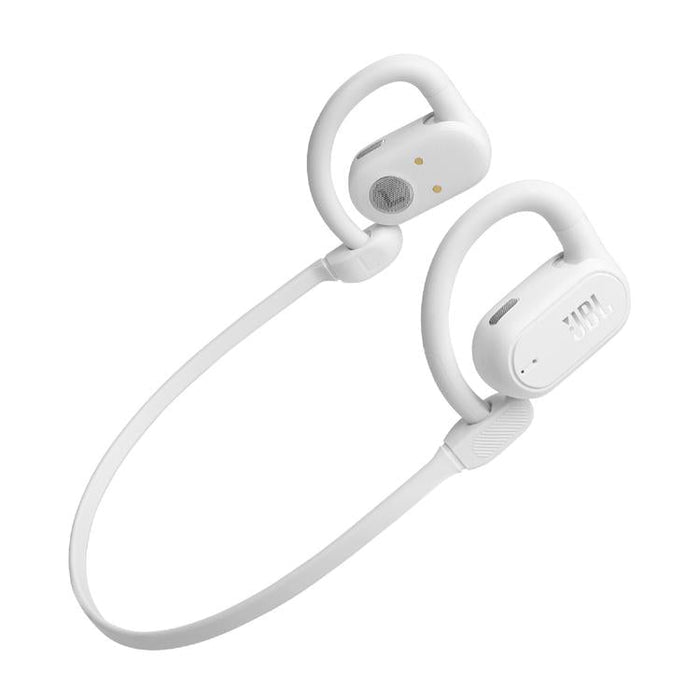 JBL Soundgear Sense | Écouteurs sportifs à conduction - Bluetooth - Blanc-Sonxplus Drummondville