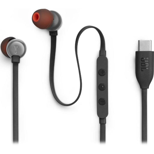 JBL Tune 310C | Écouteurs intra-auriculaires - Filaire - USB-C - Télécommande 3 boutons - Noir-Sonxplus Drummondville