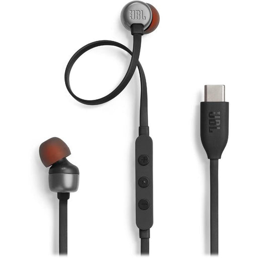 JBL Tune 310C | Écouteurs intra-auriculaires - Filaire - USB-C - Télécommande 3 boutons - Noir-Sonxplus Drummondville