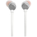 JBL Tune 310C | Écouteurs intra-auriculaires - Filaire - USB-C - Télécommande 3 boutons - Blanc-Sonxplus Drummondville