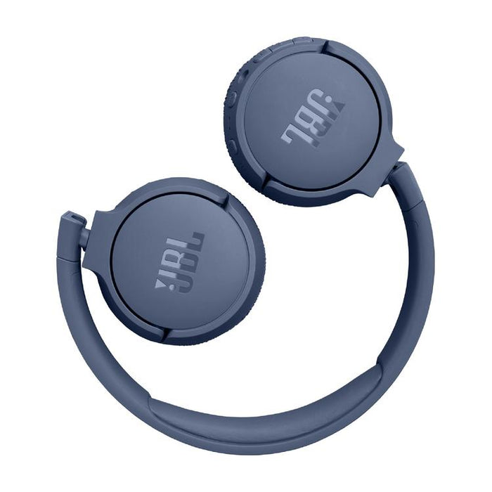 JBL Tune 670NC | Écouteurs circum-auriculaires sans fil - Bluetooth - Annulation active du bruit - Fast Pair - Bleu-Sonxplus Drummondville