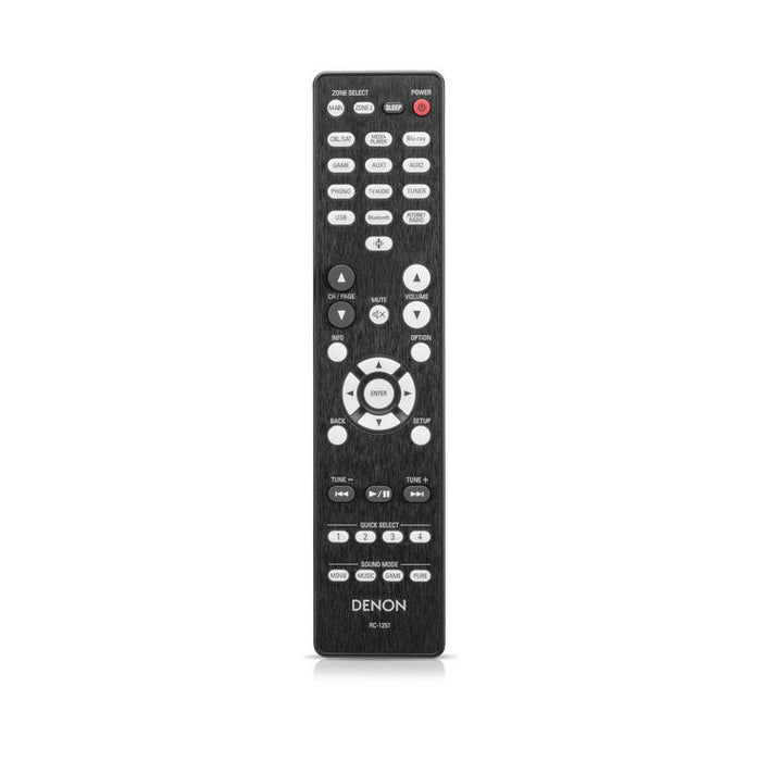 Denon AVR-S770H | Récepteur AV - 7.2 canaux - Cinéma maison - 8K - HEOS intégré - 75W - Noir-Sonxplus Drummondville