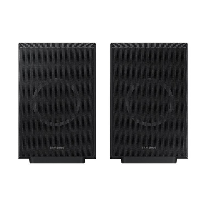 Samsung HWQ990D | Barre de son - 11.1.4 canaux - Dolby ATMOS - Sans fil - Caisson de graves sans fil et Haut-parleurs arrière inclus - 656W - Noir-Sonxplus Drummondville