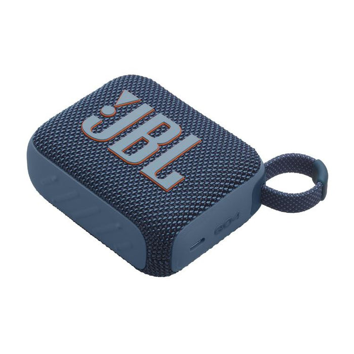 JBL GO 4 | Mini haut-parleur portable - Bluetooth - IP67 - Bleu-Sonxplus Drummondville