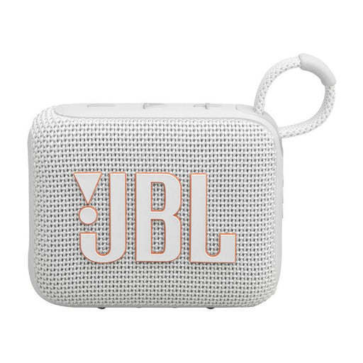 JBL GO 4 | Mini haut-parleur portable - Bluetooth - IP67 - Blanc-Sonxplus Drummondville