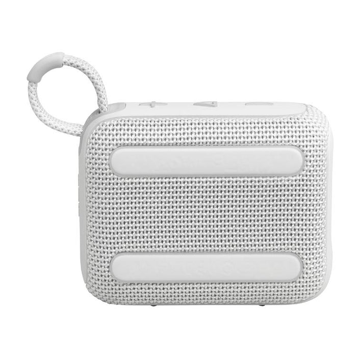 JBL GO 4 | Mini haut-parleur portable - Bluetooth - IP67 - Blanc-Sonxplus Drummondville