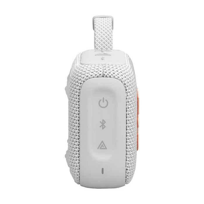 JBL GO 4 | Mini haut-parleur portable - Bluetooth - IP67 - Blanc-Sonxplus Drummondville