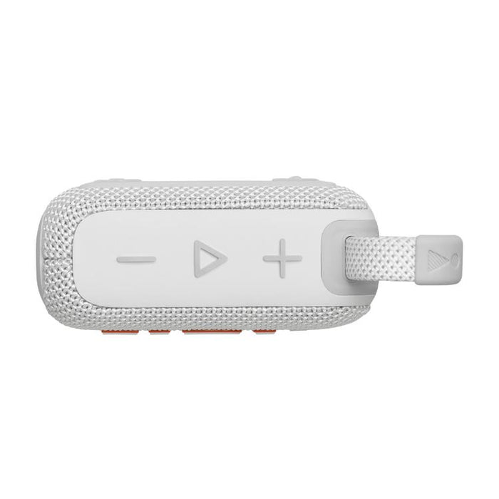 JBL GO 4 | Mini haut-parleur portable - Bluetooth - IP67 - Blanc-Sonxplus Drummondville