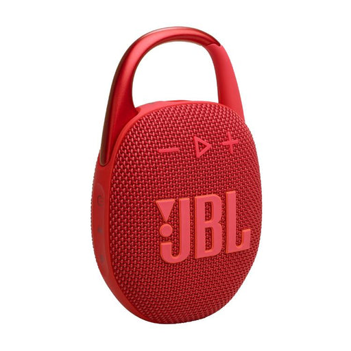 JBL Clip 5 | Haut-parleur à mousqueton portable - Bluetooth - IP67 - Rouge-Sonxplus Drummondville