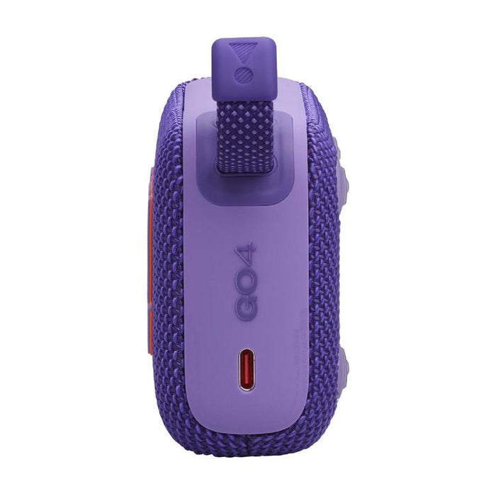 JBL GO 4 | Mini haut-parleur portable - Bluetooth - IP67 - Mauve-Sonxplus Drummondville