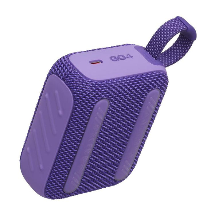 JBL GO 4 | Mini haut-parleur portable - Bluetooth - IP67 - Mauve-Sonxplus Drummondville