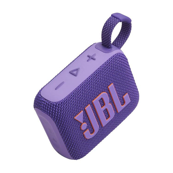 JBL GO 4 | Mini haut-parleur portable - Bluetooth - IP67 - Mauve-Sonxplus Drummondville