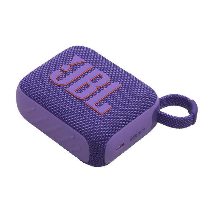 JBL GO 4 | Mini haut-parleur portable - Bluetooth - IP67 - Mauve-Sonxplus Drummondville