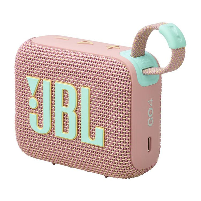 JBL GO 4 | Mini haut-parleur portable - Bluetooth - IP67 - Rose-Sonxplus Drummondville