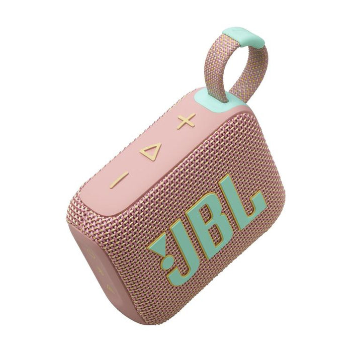 JBL GO 4 | Mini haut-parleur portable - Bluetooth - IP67 - Rose-Sonxplus Drummondville