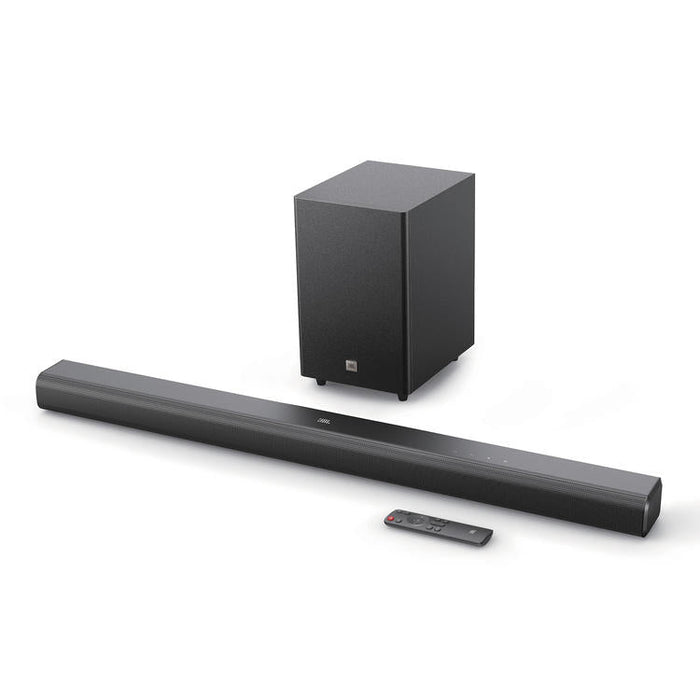 JBL Cinema SB550 | Barre de son 3.1 canaux - Caisson de graves sans fil - 250W - Bluetooth - Noir-Sonxplus Drummondville