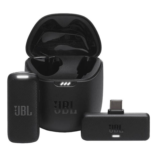 JBL Quantum Stream Wireless | Microphone sans fil à clip - 24 Heures d'autonomie totale - Noir-Sonxplus Drummondville