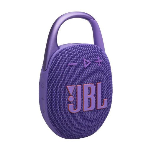 JBL Clip 5 | Haut-parleur à mousqueton portable - Bluetooth - IP67 - Mauve-Sonxplus Drummondville