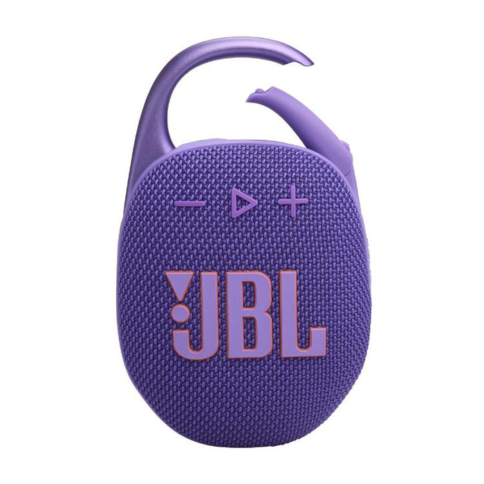 JBL Clip 5 | Haut-parleur à mousqueton portable - Bluetooth - IP67 - Mauve-Sonxplus Drummondville