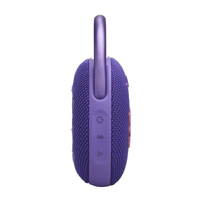 JBL Clip 5 | Haut-parleur à mousqueton portable - Bluetooth - IP67 - Mauve-Sonxplus Drummondville