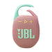 JBL Clip 5 | Haut-parleur à mousqueton portable - Bluetooth - IP67 - Rose-Sonxplus Drummondville