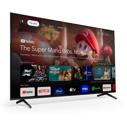 Sony BRAVIA3 K-75S30 | Téléviseur 75" - LCD - DEL - Série S30 - 4K Ultra HD - HDR - Google TV-Sonxplus Drummondville