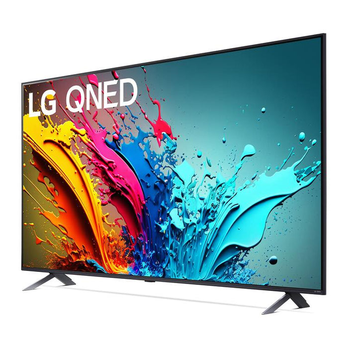 LG 55QNED85TUA | Téléviseur 55" QNED 4K - UHD 4K - Série QNED85T - 120Hz - Processeur IA a8 4K - Noir-Sonxplus Drummondville