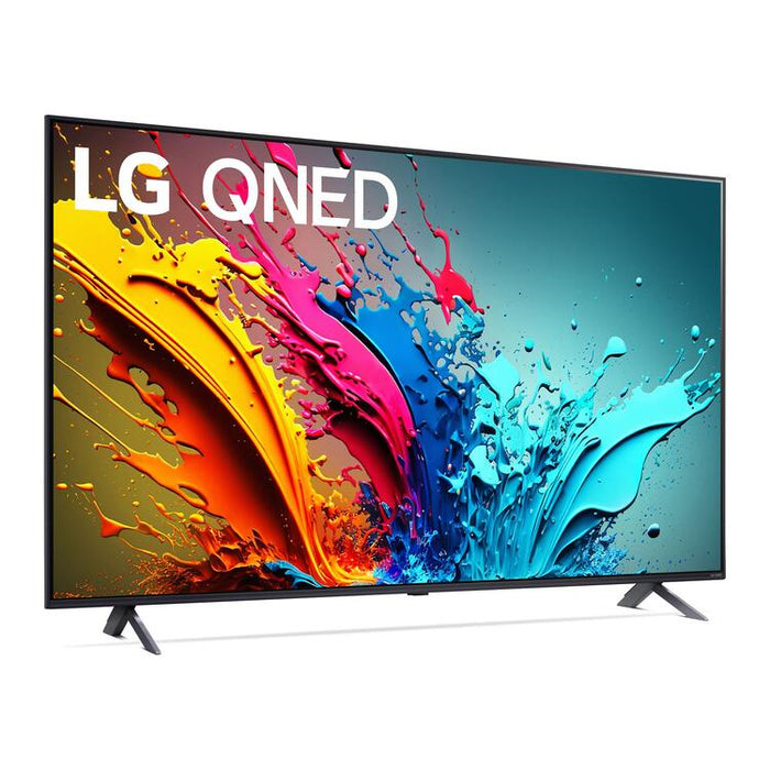 LG 55QNED85TUA | Téléviseur 55" QNED 4K - UHD 4K - Série QNED85T - 120Hz - Processeur IA a8 4K - Noir-Sonxplus Drummondville