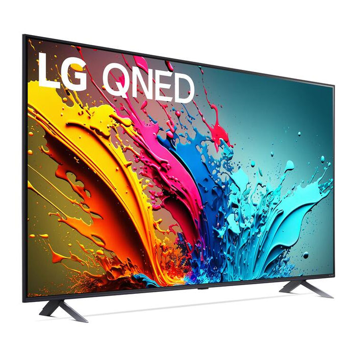 LG 55QNED85TUA | Téléviseur 55" QNED 4K - UHD 4K - Série QNED85T - 120Hz - Processeur IA a8 4K - Noir-Sonxplus Drummondville