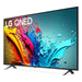 LG 50QNED85TUA | Téléviseur 50" QNED 4K - UHD 4K - Série QNED85T - 120Hz - Processeur IA a8 4K - Noir-Sonxplus Drummondville