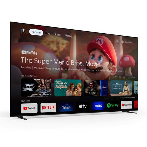 Sony BRAVIA8 K-65XR80 | Téléviseur 65" - OLED - 4K HDR - 120Hz - Série XR80 - Google TV | Sonxplus Drummondville