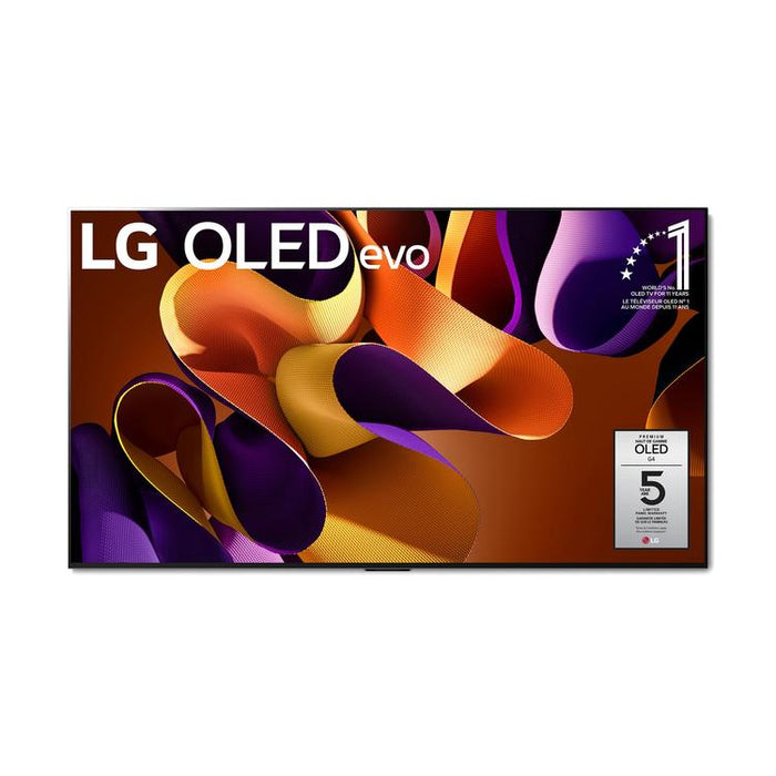 LG OLED77G4WUA | Téléviseur 77" 4K OLED - 120Hz - Série G4 - Processeur IA a11 4K - Noir-Sonxplus Drummondville