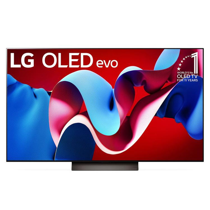 LG OLED55C4PUA | Téléviseur 55" 4K OLED - 120Hz - Série C4 - Processeur IA a9 Gen7 4K - Noir-Sonxplus Drummondville