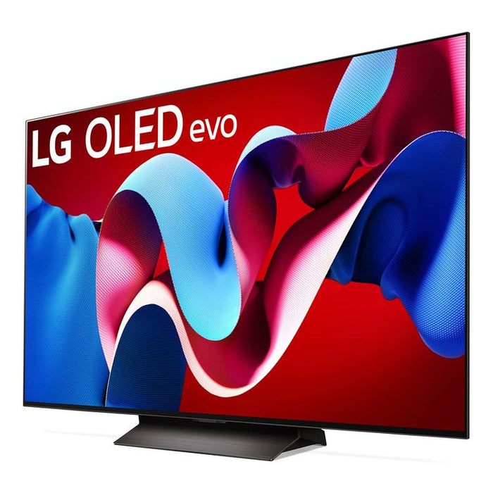 LG OLED55C4PUA | Téléviseur 55" 4K OLED - 120Hz - Série C4 - Processeur IA a9 Gen7 4K - Noir-Sonxplus Drummondville