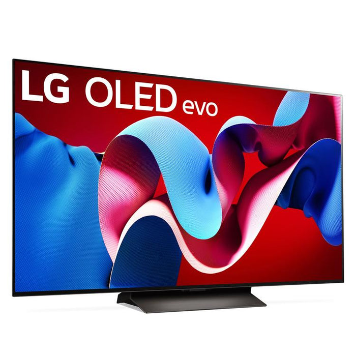 LG OLED55C4PUA | Téléviseur 55" 4K OLED - 120Hz - Série C4 - Processeur IA a9 Gen7 4K - Noir-Sonxplus Drummondville