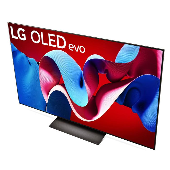 LG OLED55C4PUA | Téléviseur 55" 4K OLED - 120Hz - Série C4 - Processeur IA a9 Gen7 4K - Noir-Sonxplus Drummondville