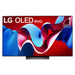 LG OLED77C4PUA | Téléviseur 77" 4K OLED - 120Hz - Série C4 - Processeur IA a9 Gen7 4K - Noir-Sonxplus Drummondville