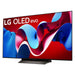 LG OLED77C4PUA | Téléviseur 77" 4K OLED - 120Hz - Série C4 - Processeur IA a9 Gen7 4K - Noir-Sonxplus Drummondville