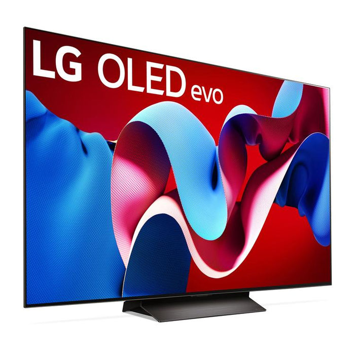 LG OLED77C4PUA | Téléviseur 77" 4K OLED - 120Hz - Série C4 - Processeur IA a9 Gen7 4K - Noir-Sonxplus Drummondville