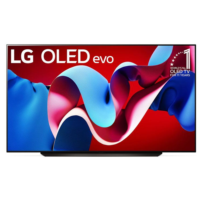 LG OLED83C4PUA | Téléviseur 83" 4K OLED - 120Hz - Série C4 - Processeur IA a9 Gen7 4K - Noir-Sonxplus Drummondville