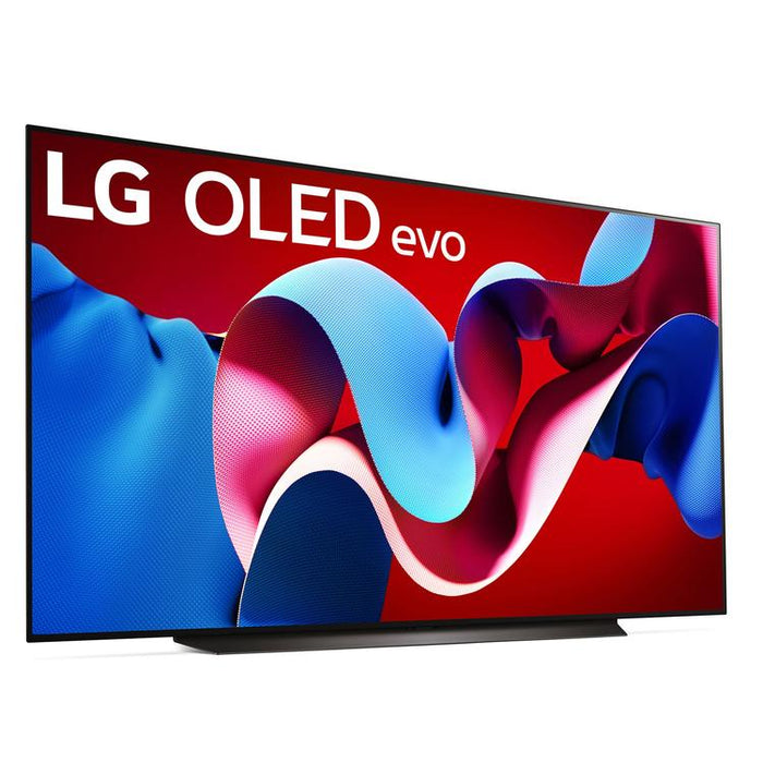 LG OLED83C4PUA | Téléviseur 83" 4K OLED - 120Hz - Série C4 - Processeur IA a9 Gen7 4K - Noir-Sonxplus Drummondville