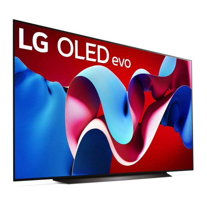 LG OLED83C4PUA | Téléviseur 83" 4K OLED - 120Hz - Série C4 - Processeur IA a9 Gen7 4K - Noir-Sonxplus Drummondville