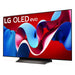 LG OLED48C4PUA | Téléviseur 48" 4K OLED - 120Hz - Série C4 - Processeur IA a9 Gen7 4K - Noir-Sonxplus Drummondville