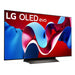 LG OLED48C4PUA | Téléviseur 48" 4K OLED - 120Hz - Série C4 - Processeur IA a9 Gen7 4K - Noir-Sonxplus Drummondville